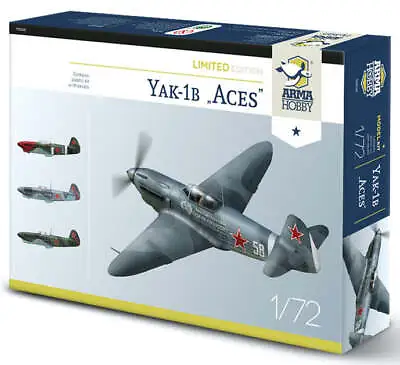 Arma Hobby 70030 1:72 Yakovlev Yak-1b 'Aces' Limited Edition • £16.47