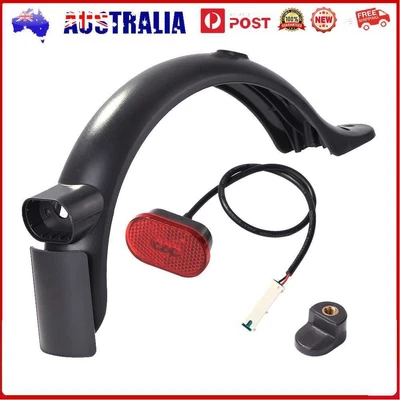 Fender For Xiaomi Scooter M365 Pro 2 1S Rear Mudguard Brake Taillight Parts Set  • $13.84