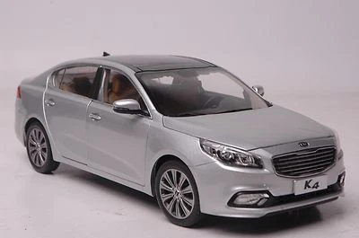 $95 • Buy Kia K4 2014 Car Model In  Silver 1:18  Scale