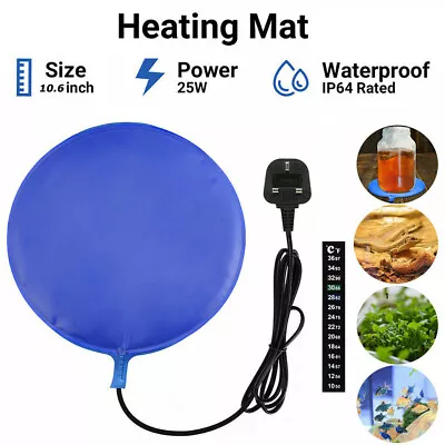 25W Fermentation Heating Pad Heat Mat Home Brew Beer Wine Making Tool Heater • £14.47