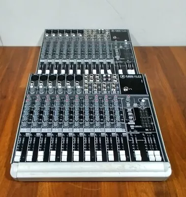 LOT OF TWO Mackie 1402-VLZ3 14-Channel Phantom Power Premium Mic/Line Mixers • $259.99