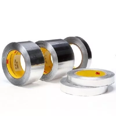 3M 425 Aluminium Tape 75mm X 55m Heat Reflective Self Adhesive • £34.99