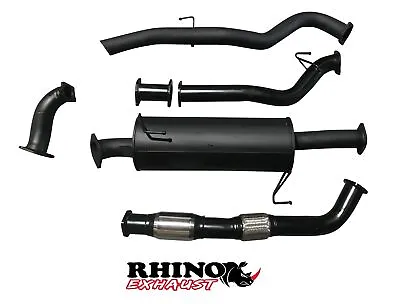 3 Inch Turbo Back Rhino Exhaust With Cat & Muffler For Holden Colorado Rc 3.0l • $890