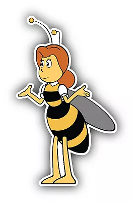 Maya The Bee Cartoon Sticker Bumper Decal - ''SIZES'' • $3.75