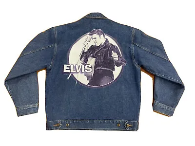 Elvis Presley Jean Denim Jacket Sz XL First Choice *XLNT COND* FAST SHIP! RARE! • $64