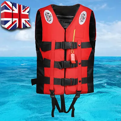 Adult/Kid Life Jackets Watersport Ski Buoyancy Aid Kayak Sailing Boating Jacket • £14.99