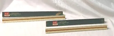 Keuffel Esser KE K+E Paragon 1631P 1621p Engineer Triangular 12  Scale Sleeves • $48.75