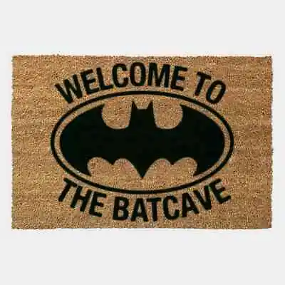 £9.95 • Buy Official Batman (Welcome To The Bat Cave) Door Mat 60x40cm RRP £24.95