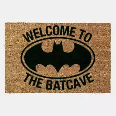 £9.95 • Buy Official Batman (Welcome To The Bat Cave) Door Mat 60x40cm RRP £24.95