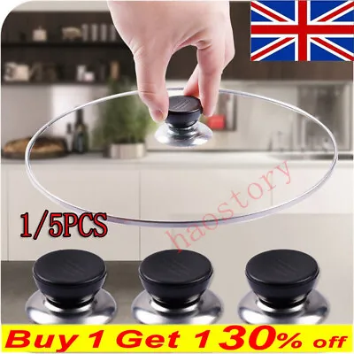 1/5Pcs Pan Lid Handle Replacement Cookware Pot Saucepan Hand Grip Knobs Kitchen • £5.29