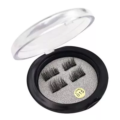 Extended Natural Magnetic Eyelashes 3D Faux Mink Magnet Lashes False Eyelashes • £7.95
