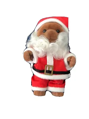£8 • Buy Sylvanian Families Father Christmas Santa Brown Bear 1991 And Xmas Sack