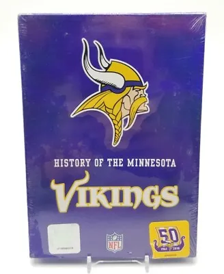 NFL History Of The MINNESOTA VIKINGS (DVD) 50 Years 1961-2010 Brand New Sealed • $59.88
