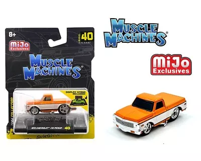 Muscle Machines 1:64 1972 Chevrolet C-10 Truck Limited Edition – PRE ORDER • $19.99