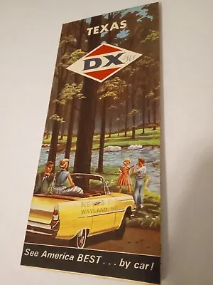 Vintage DX Road Map Texas 1965 • $8.50