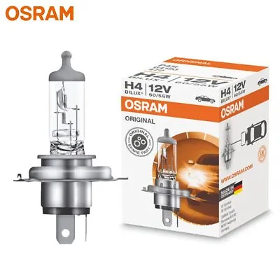 OSRAM H4 9003 HB2 Original Car Halogen Headlight Bulb 64193 12V 60/55W Germany • $7.67