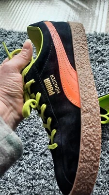 £30 • Buy Puma Muenster Legends Size UK 9  BNWob Black Suede Munster Clyde Retro Vintage