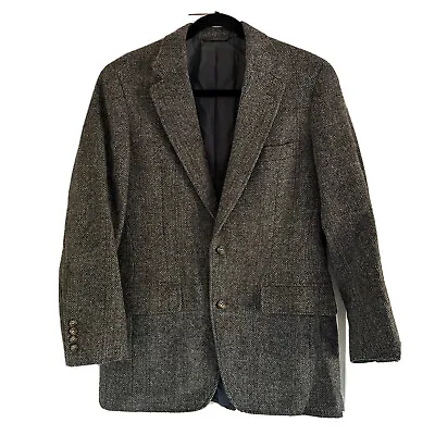 Vintage Blazer Sport Coat Jacket J.P. Jones Approximate Size 40 Gray • $25
