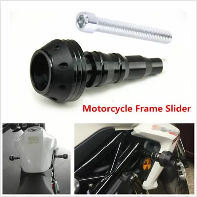 Motorcycle CNC Aluminum Alloy Frame Slider Anti Crash Falling Engine Protector • $23.91