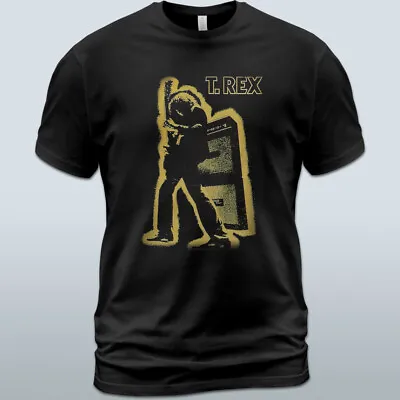 Cotton T-Shirt T. Rex Electric Warrior Album Tee Marc Bolan Dino Dines • $17.99
