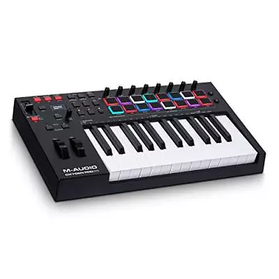 M-Audio Oxygen Pro 25 – 25 Key USB MIDI Keyboard Controller With Beat Pads • £165.07