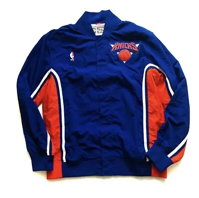 Mens Mitchell & Ness NBA 1992-93 Authentic Warm Up Jacket New York Knicks • $100
