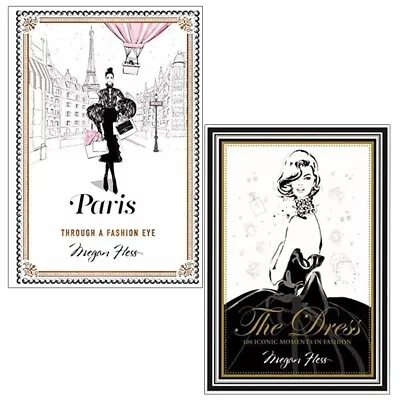 Paris & The Dress 2 X Megan Hess H/C Coffee Table Books Brand New Gilt Edges • $32.16