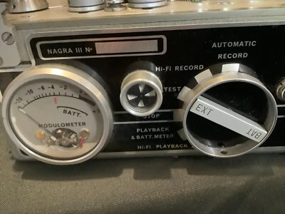 NAGRA III Kudelkski Reel To Reel Portable Audio Tape Recorder GREAT CONDITION! • £867.34