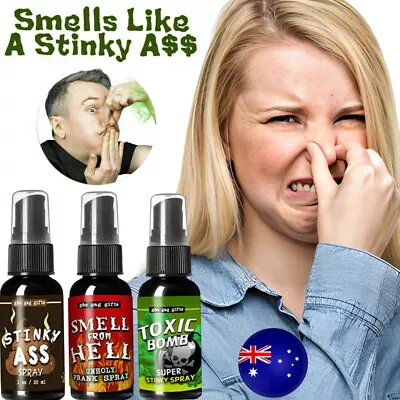 30ML Fart Spray Can Stink Bomb Smelly Stinky Gas Crap Gag Prank Joke Game AU • $11.77