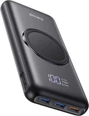 $78.99 • Buy Charmast Wireless Power Bank 20000Mah, USB C Portable Charger 22.5W & QC 18W