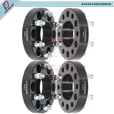 (4) 6x135 1.25  Wheel Spacers 14x2 Fits Ford F-150 2003 -2014 Lincoln Navigator • $78.56