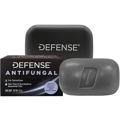 £13.50 • Buy Defense Soap 4 Oz. Antifungal Medicated Body Bar Soap With Soap Dish
