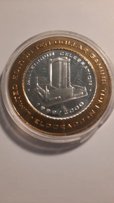 $28 • Buy Eldorado Limited Edition .999 Silver $10 Gaming Token 