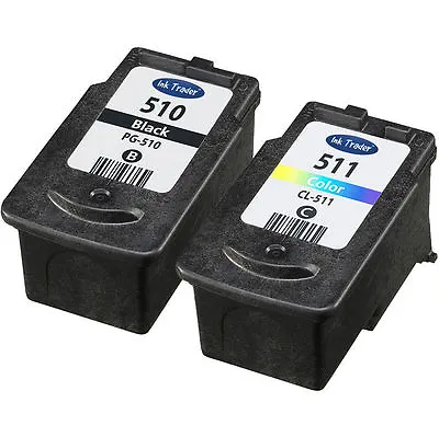 Canon PG510 & CL511 Ink Cartridges For Canon Pixma MP495 Printers • £26.95