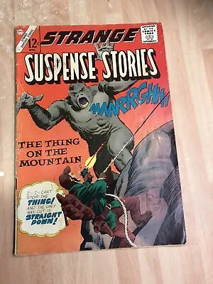 Charlton Comics. Strange Suspense Stories. “The Thing On The Mountain”  1965  • £5