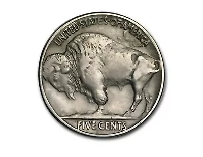 1937 D Three Legged Buffalo Nickel F/VF • $323