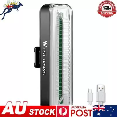 WEST BIKING Road Bike LED Tail Light Bar 30LM 4 Modes Waterproof MTB Accessories • $13.10