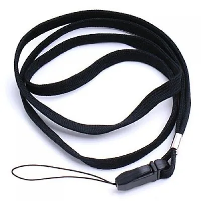 40cm 16 In Neck Strap/Cord Lanyard For Mp3 MP4 Cell Phone Camera ID Card--Black • $5.67