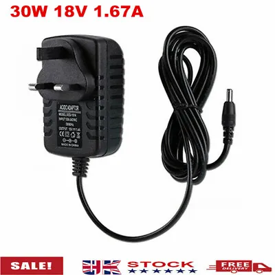 UK Plug 30W 18V 1.67A AC/DC Power Supply Adapter Charger Replace For Amazon Echo • £11.99
