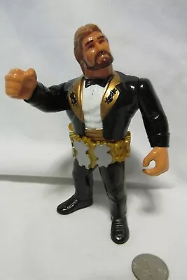 WWF Hasbro Million Dollar Man Ted DiBiase Series 1 With Million Dollar Belt 1990 • $24.99