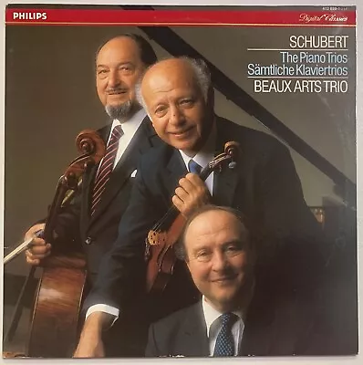 Beaux Arts Trio Schubert Piano Trios Philips 412 620-1 • $45