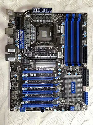 (AS IS) Broken MSI Big Bang-XPOWER MS-7666 Socket 1366 Motherboard For Parts • $50