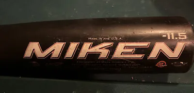 Miken MV3 Youth CPMV3115 ( -11.5) 27” 15.5oz Composite Baseball Bat No Dents • $27.99
