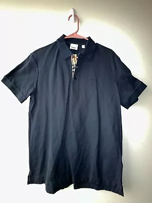 Pre Owned! Authentic Burberry Polo Shirt For Men. Size Large • $250