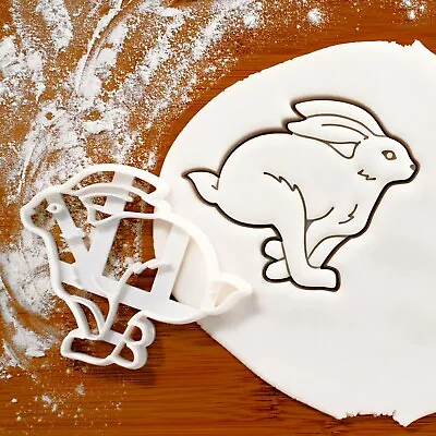 Hare Running Cookie Cutter -jackrabbit Long Ears Rabbit Woodland Wildlife Animal • £9.76