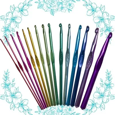 HiyaHiya 6  (15cm) Aluminum Crochet Hooks • $10.29