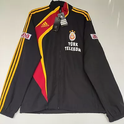 Galatasaray 2008 - 2009 Adidas Football Tracksuit Top Jacket | Men's Medium • £49.99