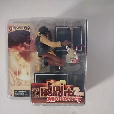 Jimi Hendrix Spawn Monterey Pop Festival Figurine Figure VERY NICE Condition NIB • $225
