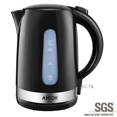 $24.95 • Buy New 1.7L 2200W Electric Light Weight Jug Kettle Auto Shut Off Boil Dry Proof 