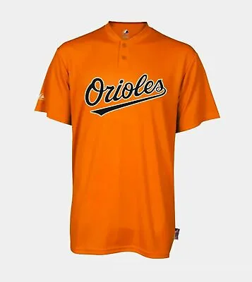 Baltimore Orioles Majestic Cool Base 2 Button Replica Jersey - MEN'S MEDIUM • $9.99